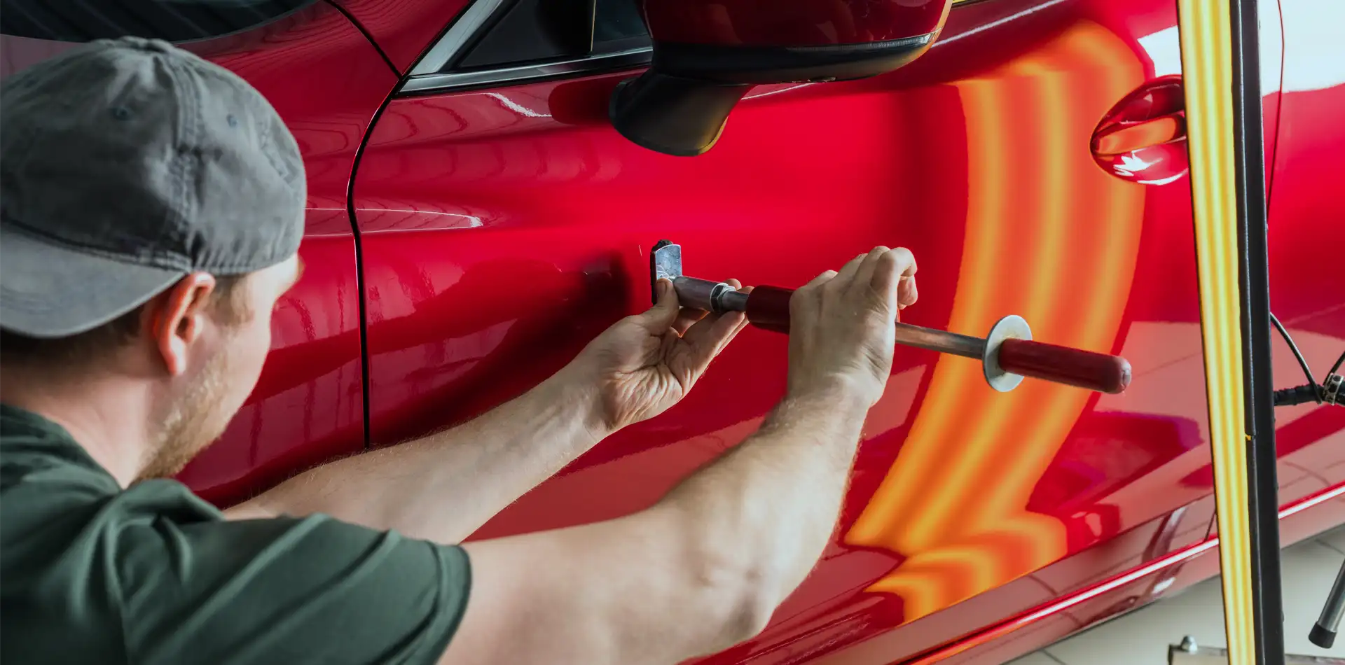Paintless dent repair